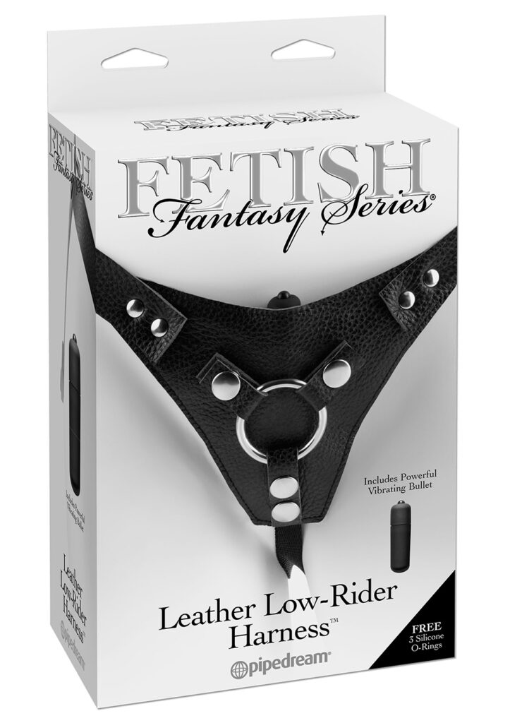 FETISH FANTASY LEATHER LOW-RIDER HARNESS - LÄDER SELE-2