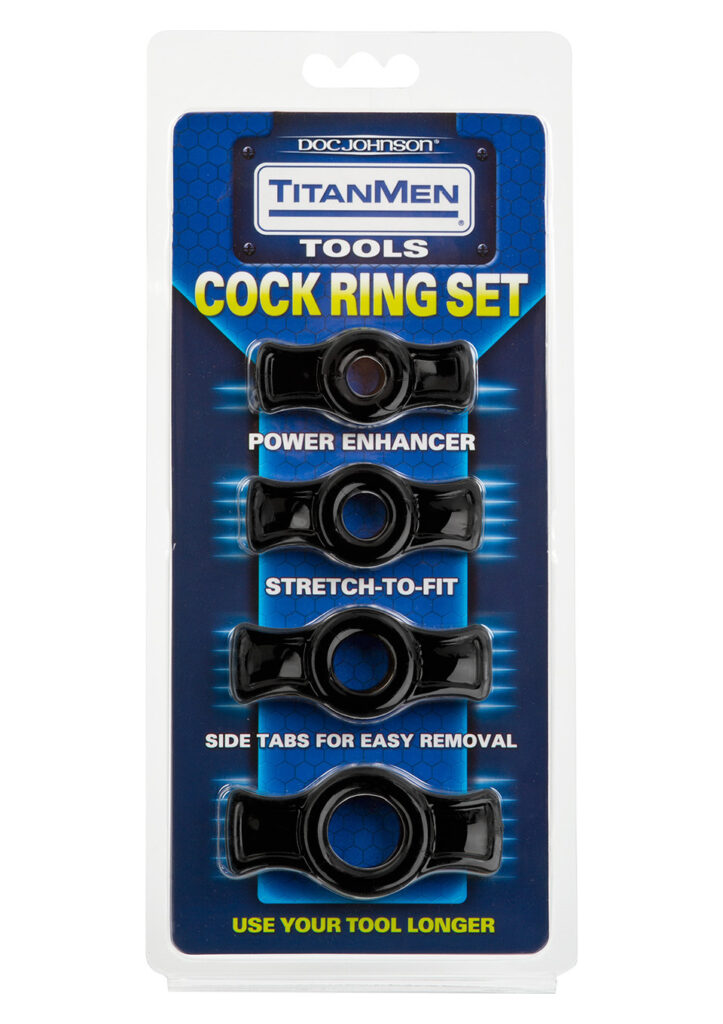 TITANMEN COCKRING SET BLACK-2