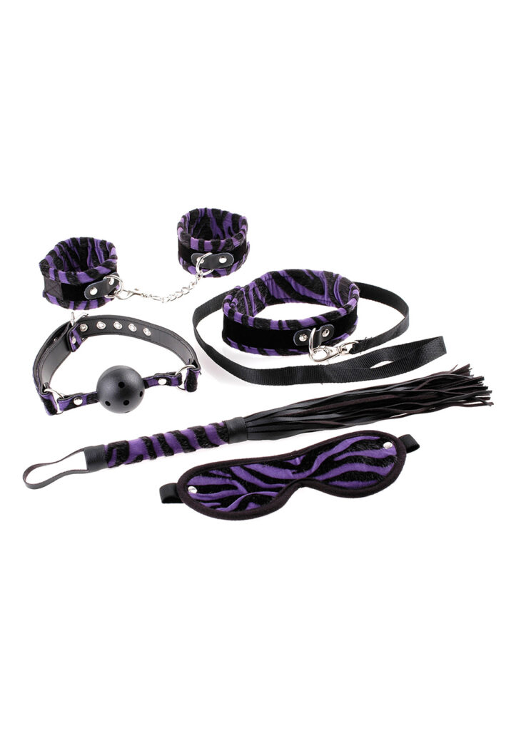 FETISH FANTASY ANIMAL INSTINCT 5PC BONDAGE KIT-3