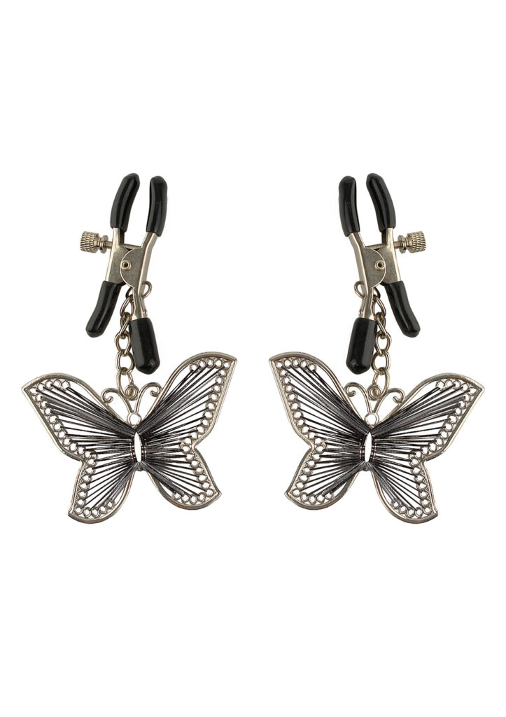 FETISH FANTASY BUTTERFLY NIPPLE CLAMPS - bröst klämmor-1