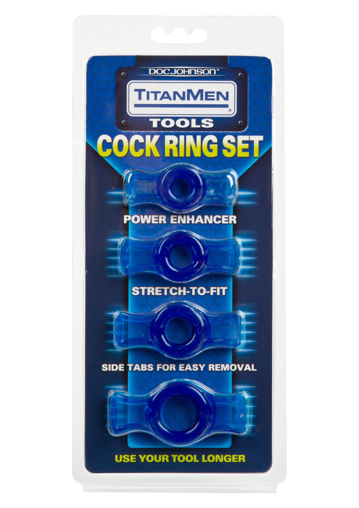 TITANMEN COCKRING SET BLUE-2
