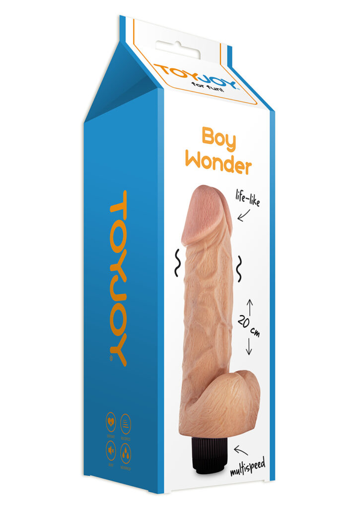 Boy Wonder Vibrating 20cm Dong-2