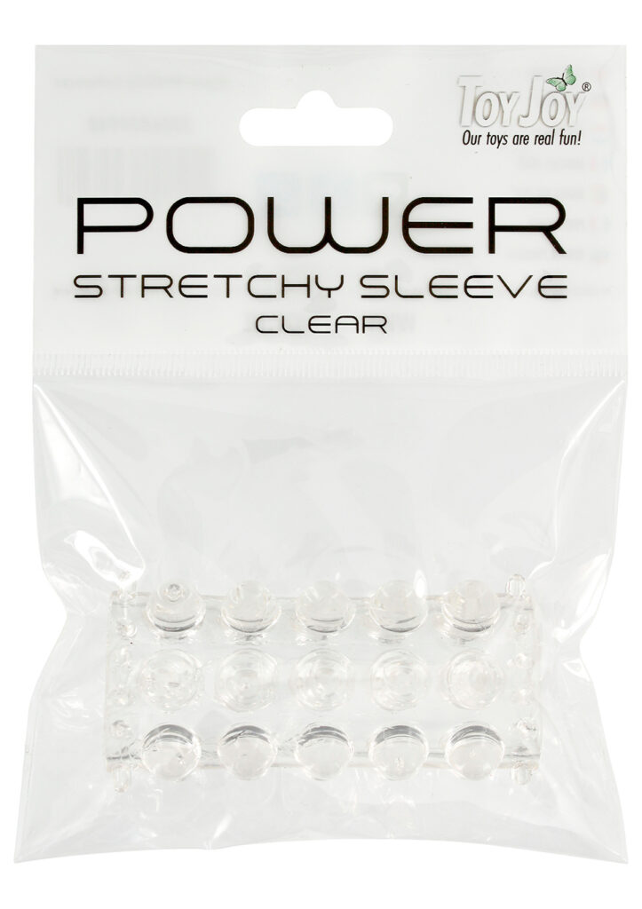 TOYJOY POWER STRETCHY SLEEVE CLEAR-2