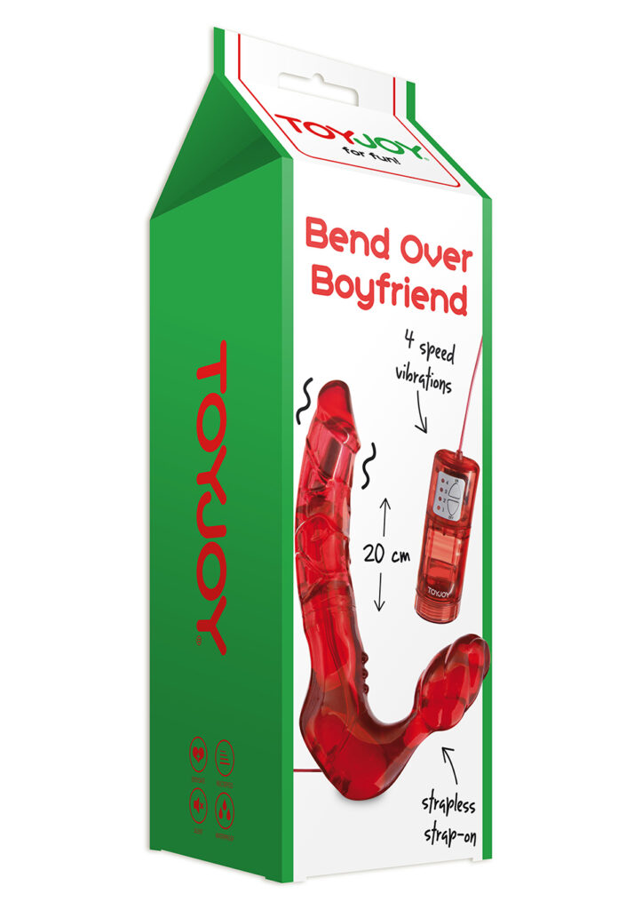 BEND OVER BOYFRIEND VIBRATING RED-2