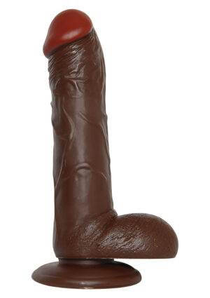 DILDO REAL RAPTURE BROWN 10 INCH-1