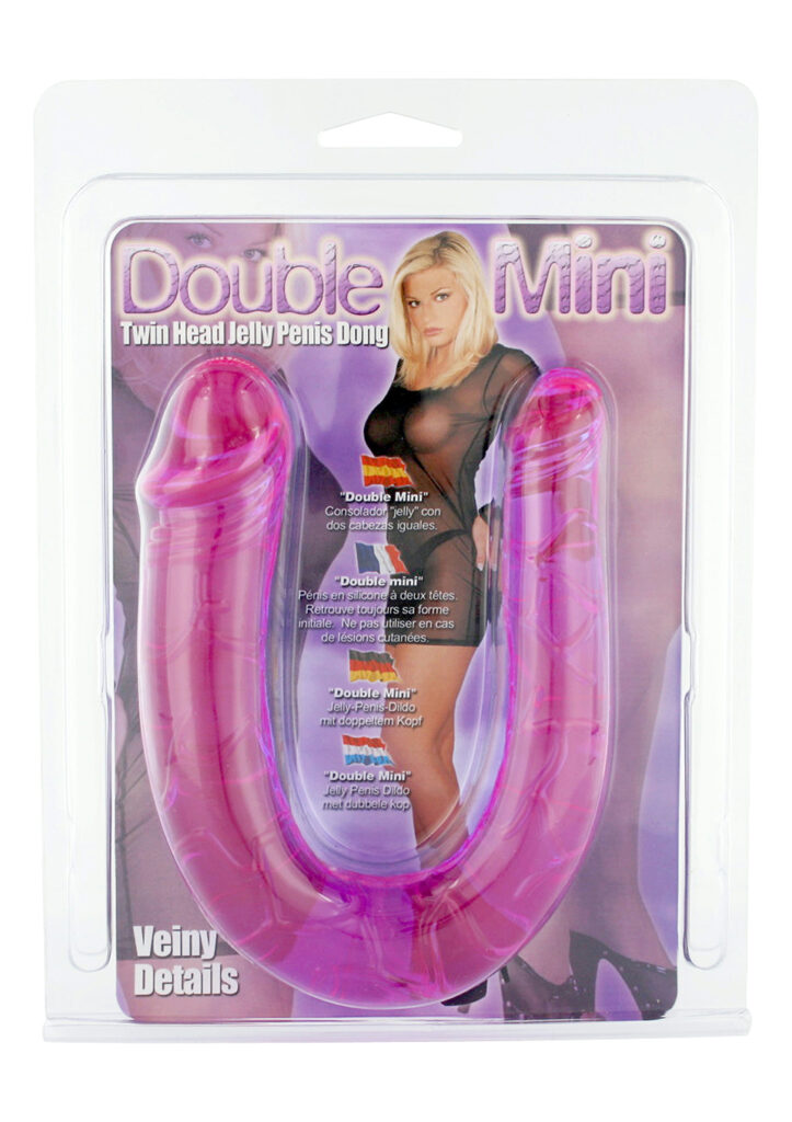 Double Mini Dong Twin Head, 30 cm -2