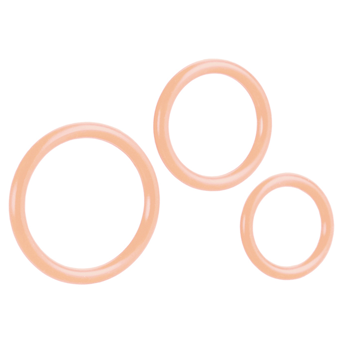 TRI-RINGS NATURAL - 3 st Penisringar | Penisringar - Lagervaror för snabb leverans 1-2 dagar - Sexprylar för under 100 kr - California Exotic sexleksaker - Snabblager sexleksaker på 1-2 dagar - Rabattkod Sexleksaker - Sexleksaker - Penisring i set - bästsäljare | Intimast