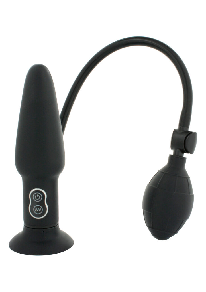 INFLATABLE BUTTPLUG BLACK-1