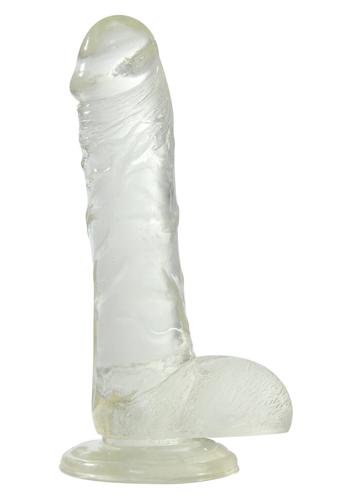 DILDO REAL RAPTURE CLEAR 10 INCH - 25.5 cm klar dildo XXL-2