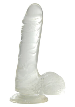 DILDO REAL RAPTURE CLEAR 8 INCH -23cm storsäljare-1