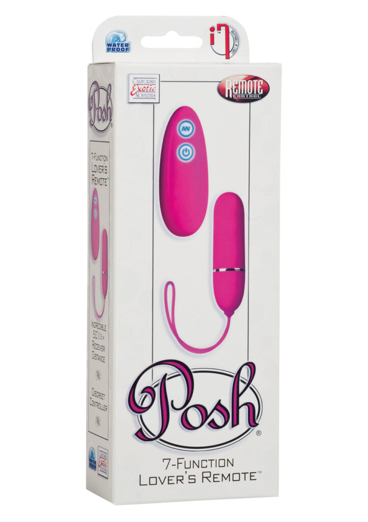 Posh 7-Function Lovers Remote Pink-2