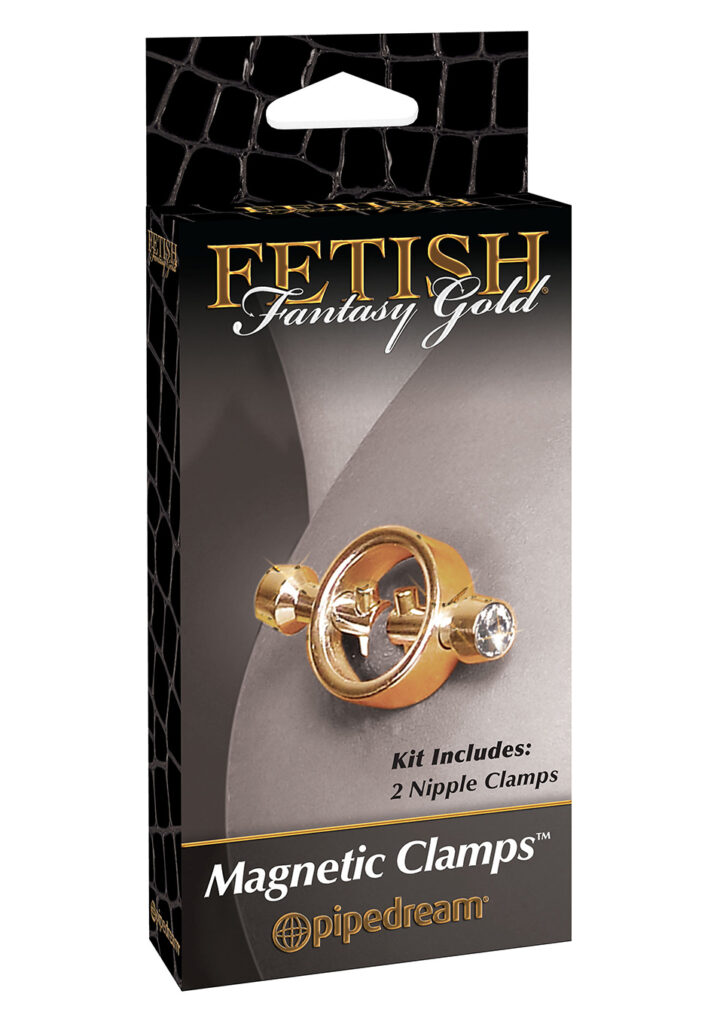 FF GOLD MAGNETIC NIPPLE CLAMPS-2