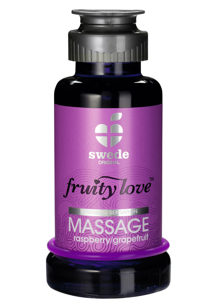 SWEDE HOT MASSAGEOLJA HALLON/GRAPEFRUKT100 ML-1