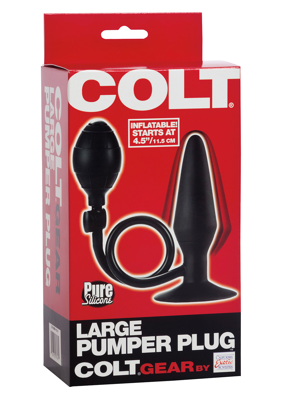 Image of COLT LARGE PUMPER PLUG BLACK