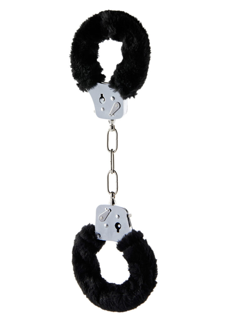 Furry Fun Cuffs Black -1