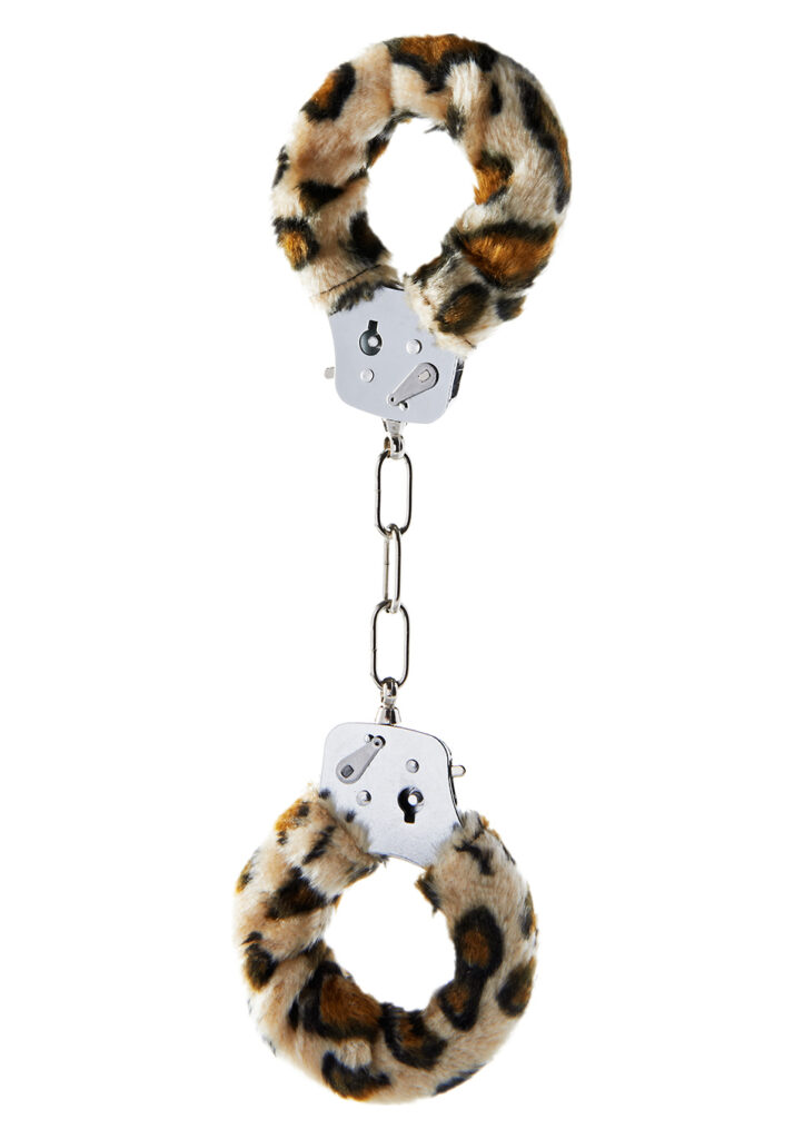 FURRY FUN CUFFS LEOPARD PLUSH-2