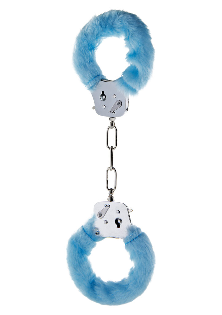 Furry Fun Cuffs Blue-1