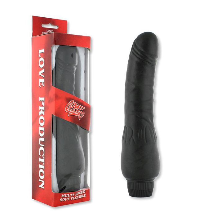 PERFECT PLEASURES VIBRATOR DILDO SVART 22CM | Lagervaror för snabb leverans 1-2 dagar - Snabblager sexleksaker på 1-2 dagar - Sexleksaker - Seven Creation Sexleksaker - bästsäljare | Intimast