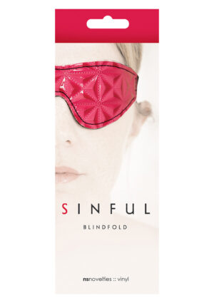 SINFUL BLINDFOLD PINK-1