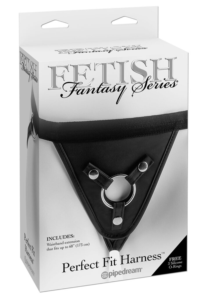 FETISH FANTASY PERFECT FIT HARNESS - STRAP ON SELE-2