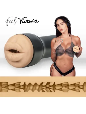 Kiiroo FeelStar Victoria June Mouth Stroker - Lösvagina 0