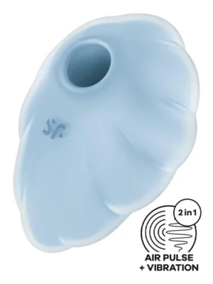 Satisfyer Cloud Dancer Blue - Lufttrycksvibrator 0