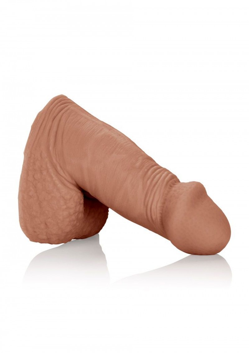 Packing Penis 4/10.25 cm"" Brown | Dildos - California Exotic sexleksaker - Dong och löspenis till bra pris - Dildo penisformad - bästsäljare | Intimast
