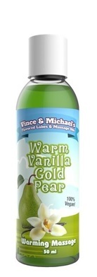 Warm Vanilla Gold Pear Värmande massageolja 50 ml-1