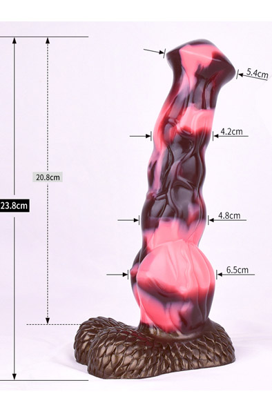 Fenrir Ejaculating Dildo 23,8 cm - Dragon dildo 0