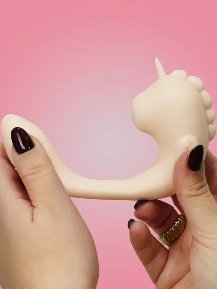 Unihorn C Horse Coral Throb - Klitorisvibrator 0