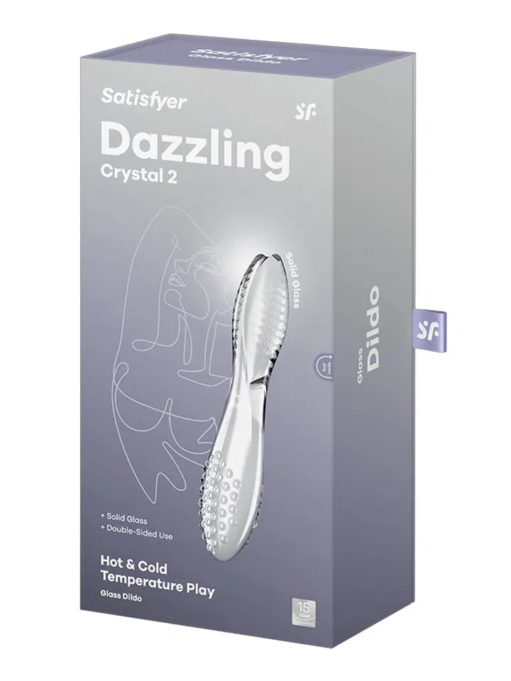 Satisfyer Dazzling Crystal 2 - Glasdildo 0