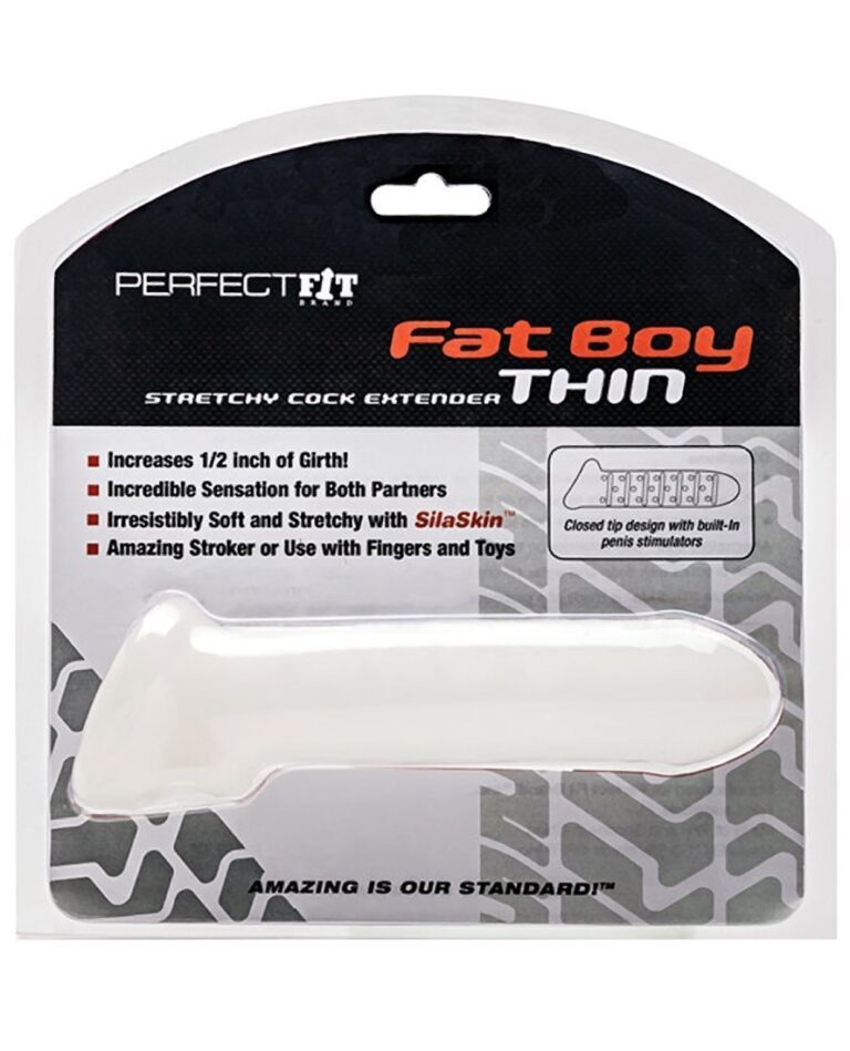 Perfect Fit - Fat Boy Thin Standard Clear 14cm-1