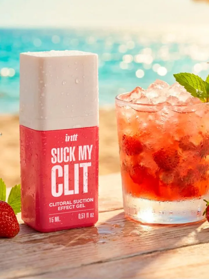 Intt Suck My Clit Gel Wild Strawberry 15ml - Lusthöjande gel 0