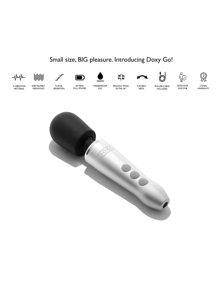 Doxy Go Wand - Magicwand / Massagewand 0