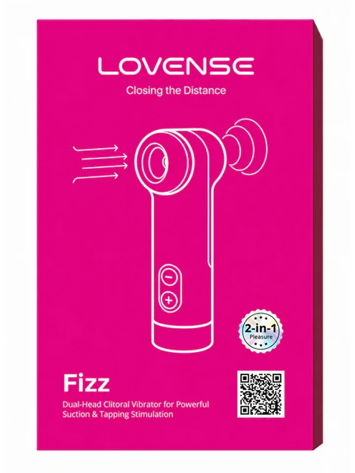 Lovense Fizz Oral-Like Suction & Tapping - Lufttrycksvibrator 0