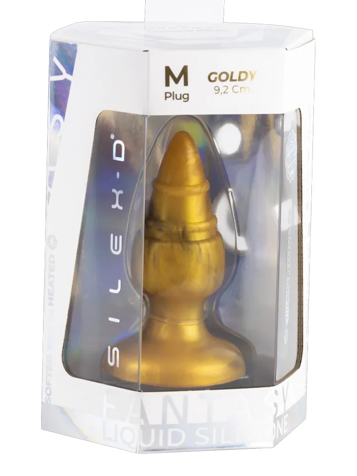Fantasy Plugs Liquid Silicone Goldy - Analplugg 0