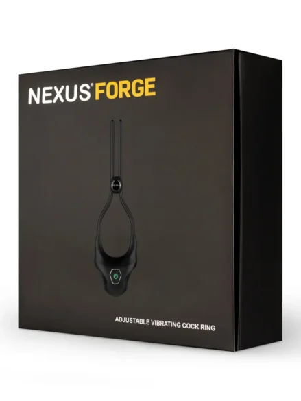 Nexus Forge Adjustable Vibrating Cock Ring - Penisring med vibrator 0