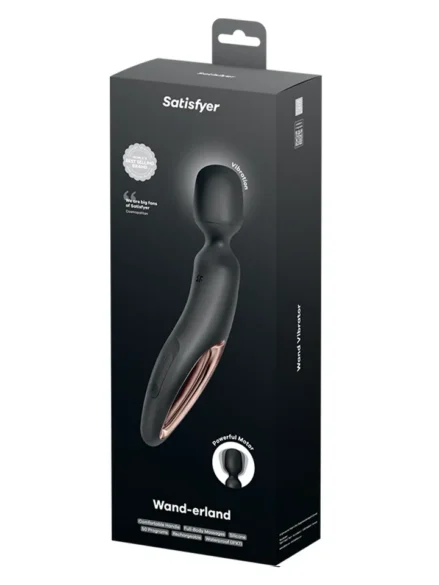 Satisfyer Wand-Erland Black/Rosegold - Magicwand / Massagewand 0