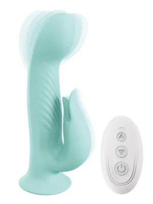 Teazers Rotating Rabbit Vibrator With Remote Control - Rabbitvibrator 0