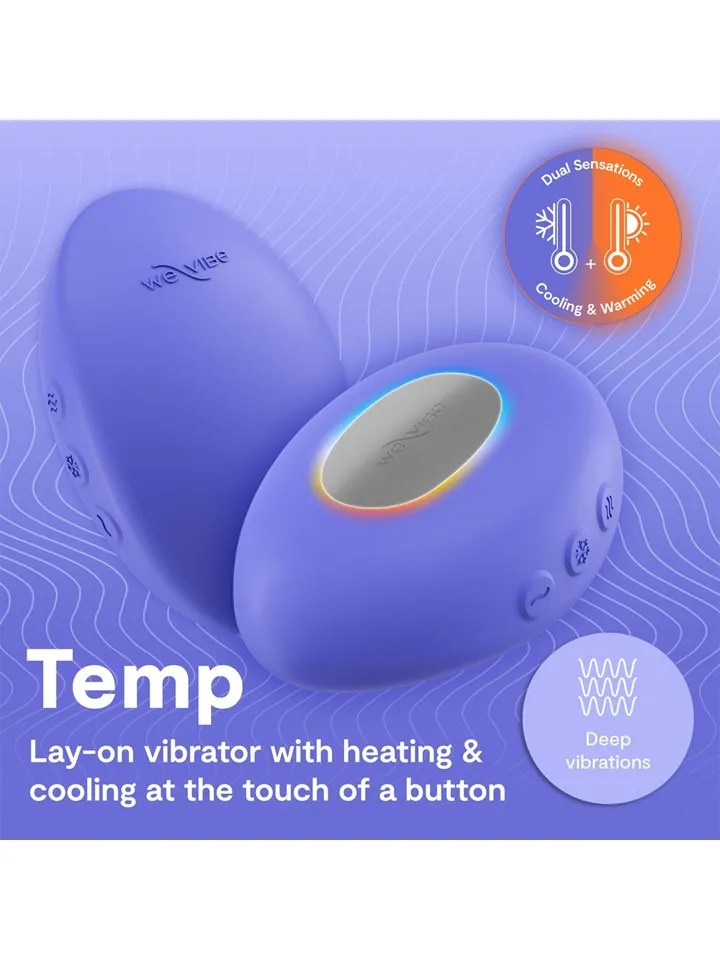 We-Vibe Temp Lavender Blue - Vibrator 0