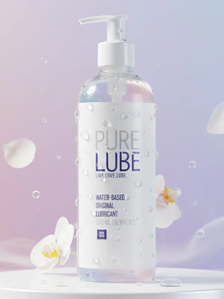 Water-Based Lubricant With Pump 500 ml - Vattenbaserat glidmedel 0