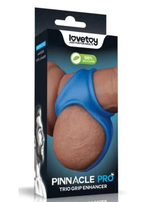 Pinnacle Pro Trio Grip Enhancer Penis Ring - Penis & pungring 0