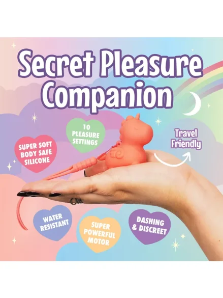 Unihorn Mini Peachy Pony - Klitorisvibrator 0