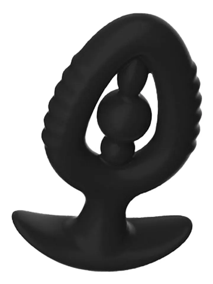 KSB Silicone Anal Expander With Internal Bead Large - Anal stretcher 0