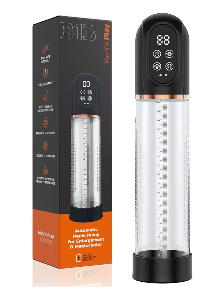 Automatic 2-in-1 Penis Enlargement Hydro Pump - Automatisk penispump 0