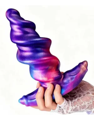 Unicorny Spiraltal Plug 19 cm - XL Buttplug 0