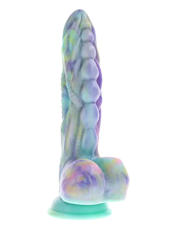 Monster's Ball Vibrating Thrusting Dildo - Dragon dildo 0