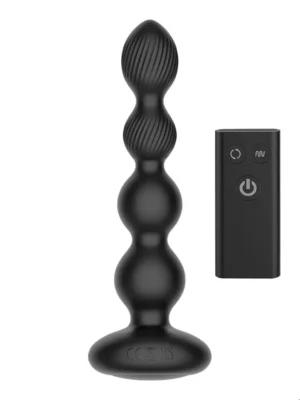 Nexus Tornado Rotating Beaded Probe - Analdildo med vibration 0