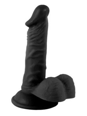 Mr. Rude Realistic Penis Black 16,5 cm - Dildo 0