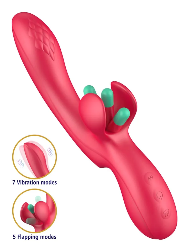 Erospace G-spot Vibrator With Moving Tongue | Uncategorized | Intimast